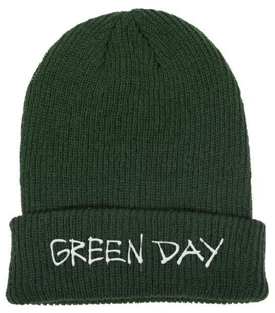 Mütze Green Day Mütze Label Flip Grün