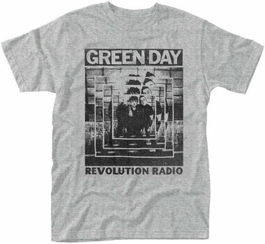 T-Shirt Green Day T-Shirt Power Shot Herren Grey XL - 1