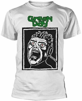 T-Shirt Green Day T-Shirt Scream Male White XL - 1