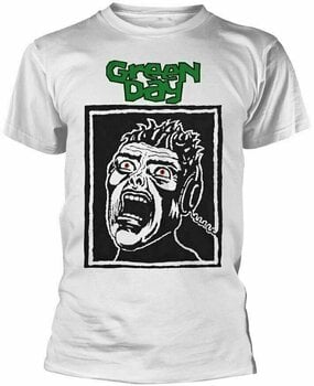 T-shirt Green Day Scream White 2XL T-shirt - 1