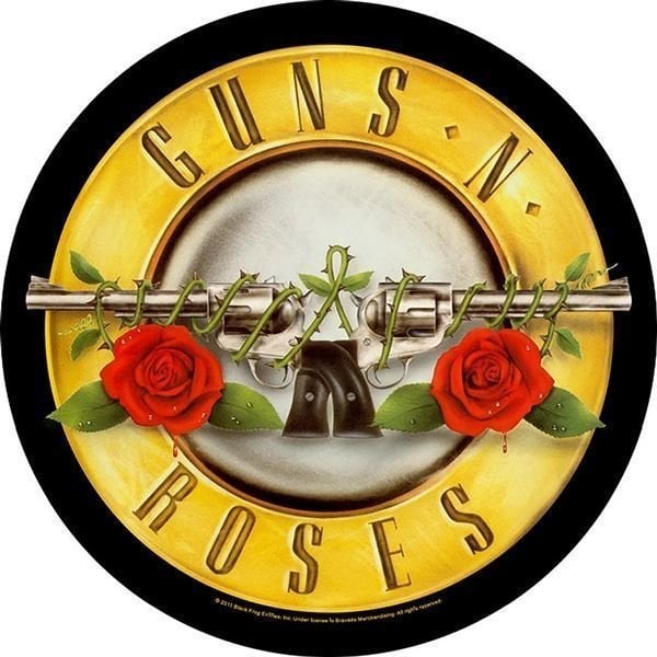 Patch, sticker, badge Guns N' Roses Bullet Logo Opnaaipatch
