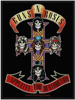 Toppa, spilla, adesivo Guns N' Roses Appetite (Packaged) Toppa da cucire - 1