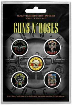Kenteken Guns N' Roses Bullet Logo Kenteken - 1