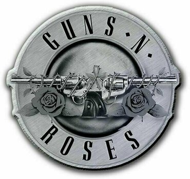 Naszywka, naklejka, odznaka Guns N' Roses Bullet Logo Odznaka - 1