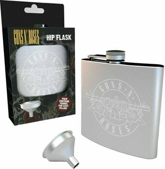 Musiciens dans la cuisine Guns N' Roses Logo Hip Flask - 1