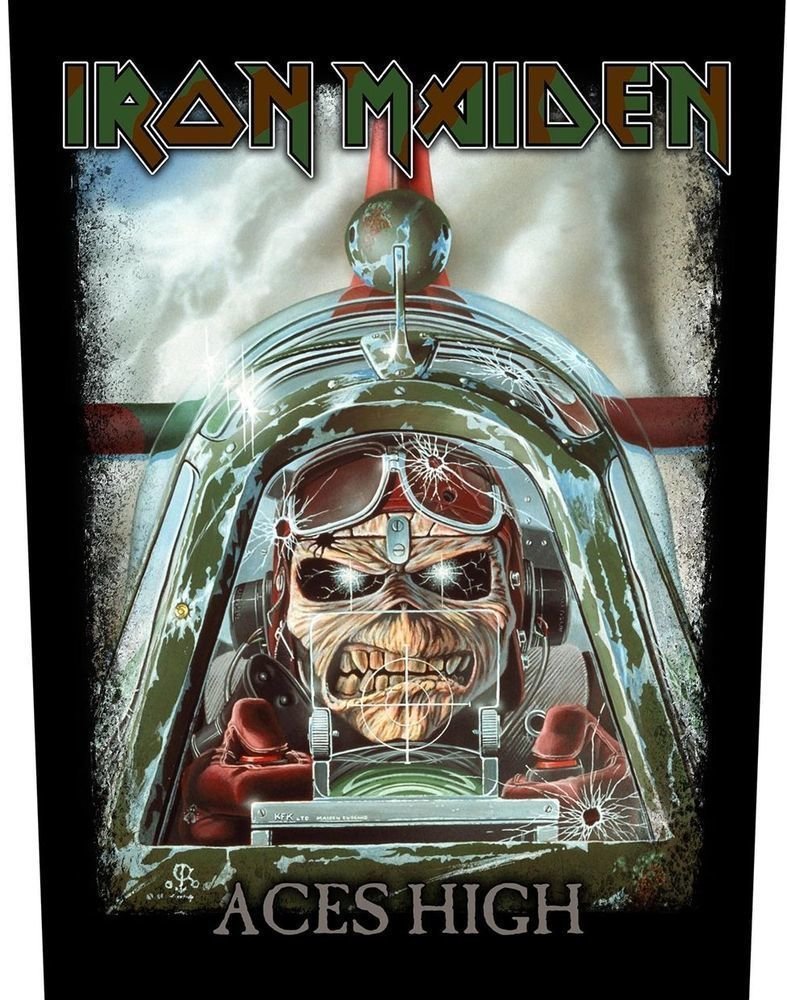 Nášivka Iron Maiden Aces High Nášivka