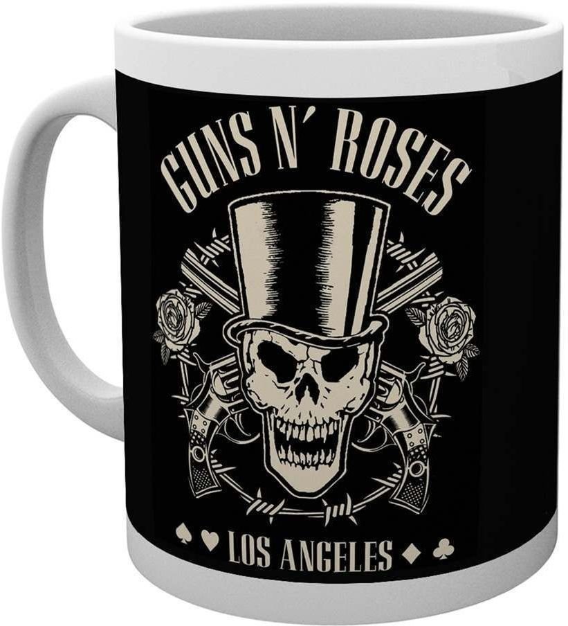 Musicians in the Kitchen Guns N' Roses Los Angeles Mug White-Black