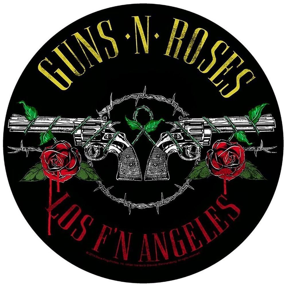 Patch, Sticker, badge Guns N' Roses Los F'n Angeles Sew-On Patch