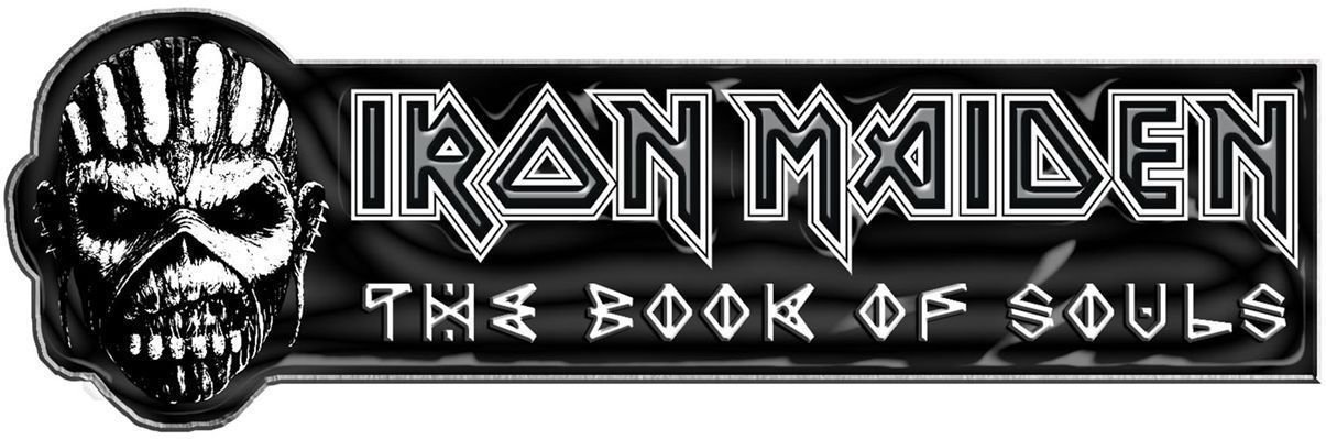 Rintamerkki Iron Maiden Book Of Souls Rintamerkki