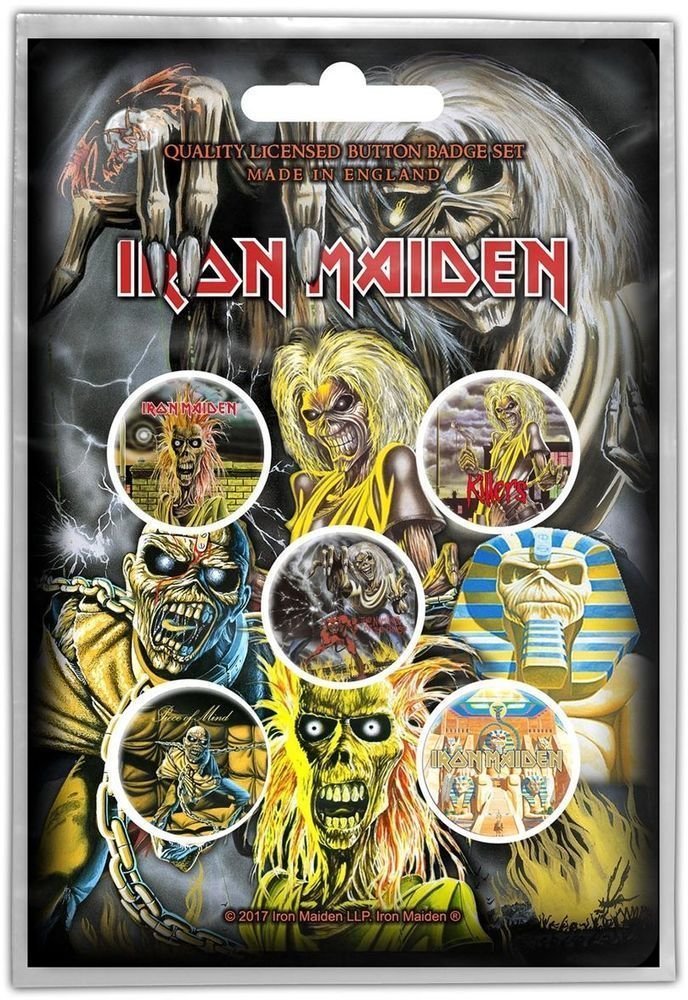 Patch / Badge Iron Maiden Early Albums Insigne