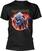 T-shirt Iron Maiden Fear Live Flames Black L T-shirt
