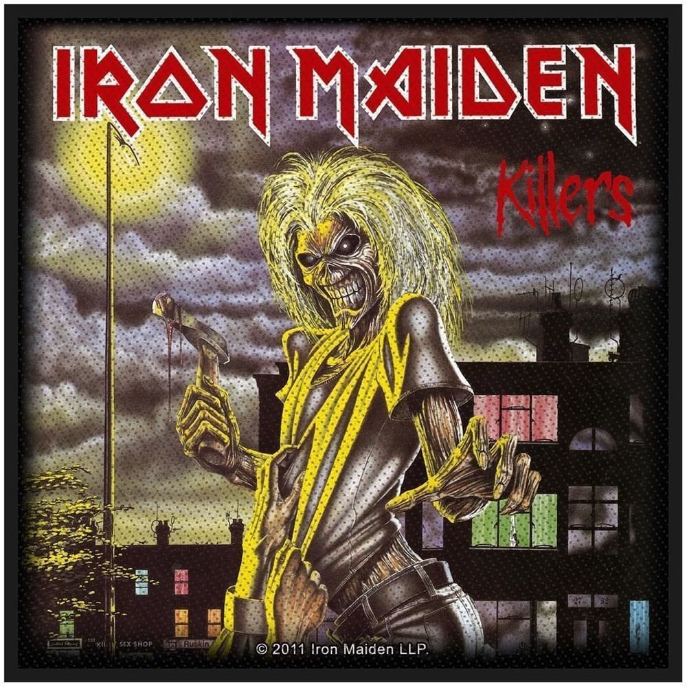 Aufnäher, Aufkleber, Abzeichen Iron Maiden Killers Aufnäher zum Aufnähen