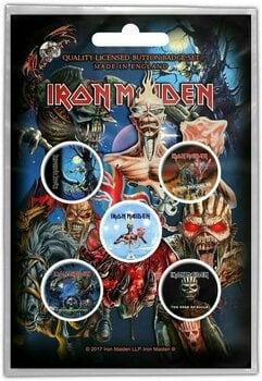 Patch, Sticker, badge Iron Maiden Later Albums Badge - 1