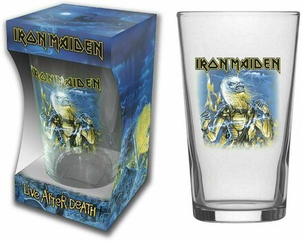 Glass Iron Maiden Live After Death Glass - 1