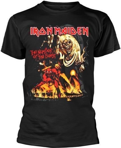 Paita Iron Maiden Number Of The Beast S