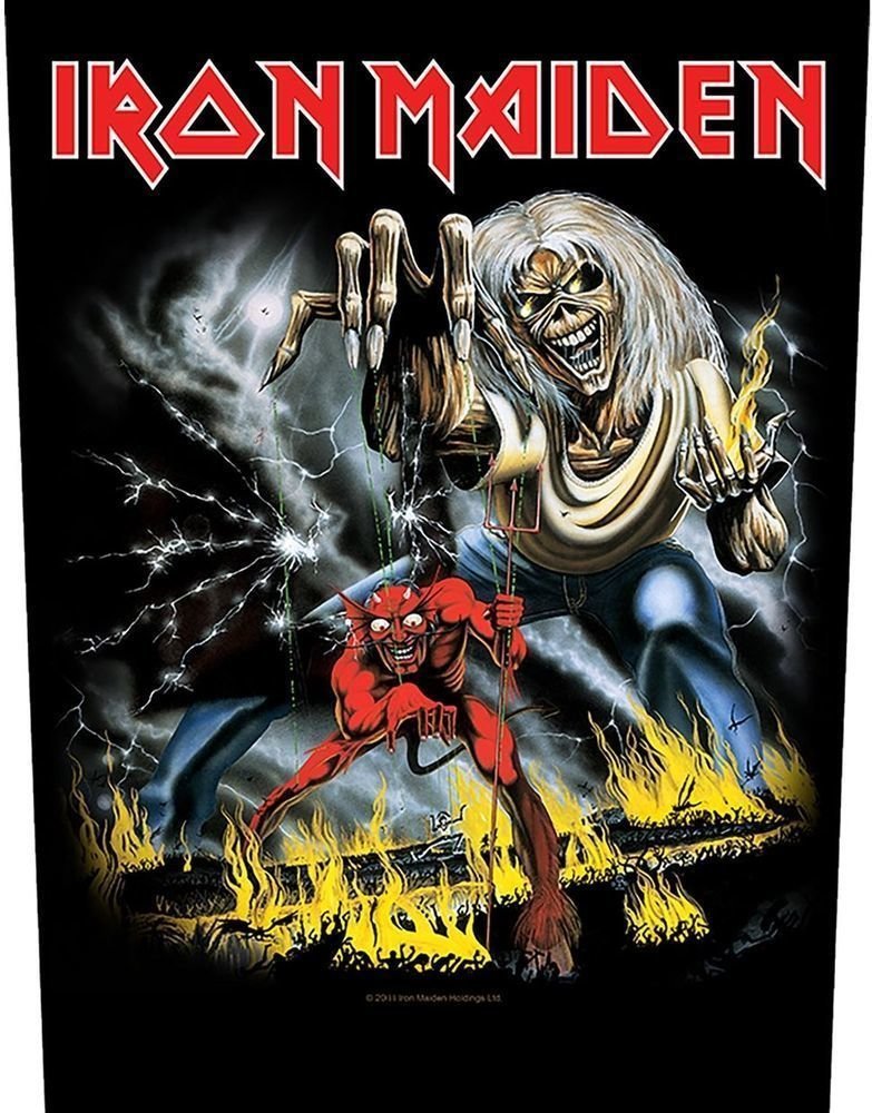 Nášivka, nálepka, odznak Iron Maiden Number Of The Beast Nášivka