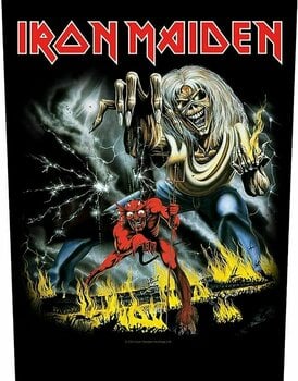 Paikka, tarra, rintamerkki Iron Maiden Number Of The Beast Sew-On Patch - 1
