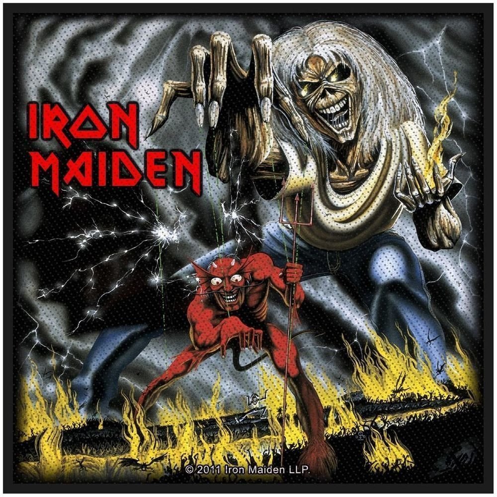 Parche Iron Maiden Number Of The Beast Parche