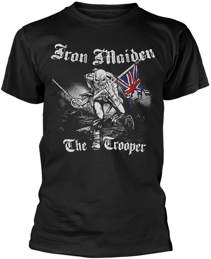 Tričko Iron Maiden Tričko Sketched Trooper Černá XL
