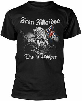 T-Shirt Iron Maiden T-Shirt Sketched Trooper Black XL - 1
