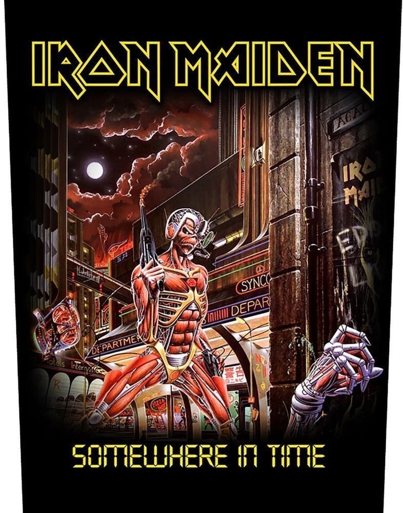 Patch Iron Maiden Somewhere In Time Patch