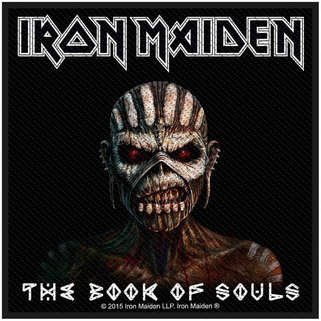 Patch, Sticker, badge Iron Maiden The Book Of Souls Sew-On Patch