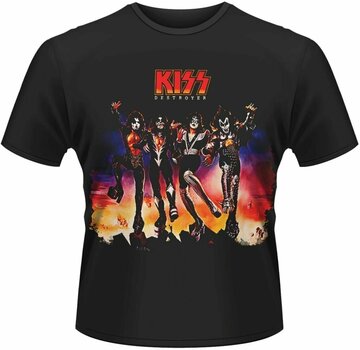 T-shirt Kiss Destroyer Black 3XL T-shirt - 1