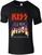 T-shirt Kiss T-shirt Destroyer Unisex Black 9 - 10 ans