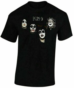 Camiseta de manga corta Kiss Camiseta de manga corta 1974 Black 3 - 4 Y - 1