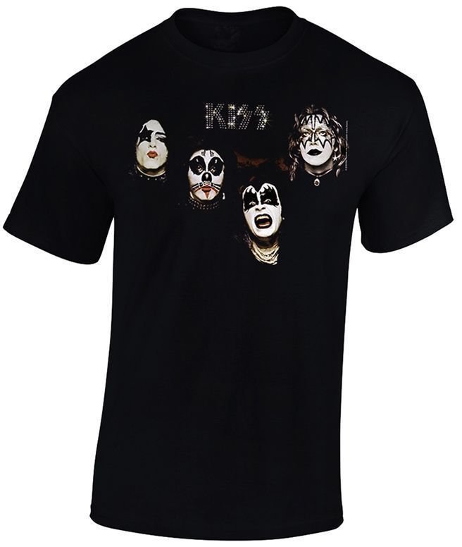T-Shirt Kiss T-Shirt 1974 Black 5 - 6 J