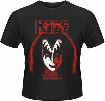 T-Shirt Kiss T-Shirt Gene Simmons Black M - 1