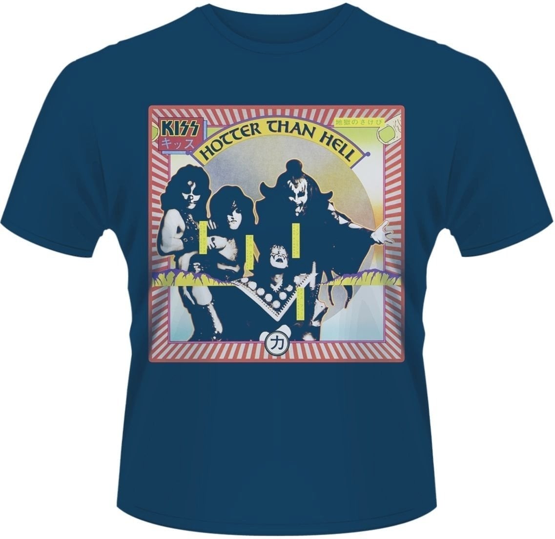 Košulja Kiss Hotter Than Hell Blue XL Košulja