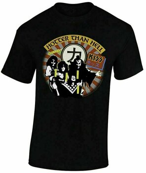 Tricou Kiss Tricou Hotter Than Hell Black 9 - 10 ani - 1
