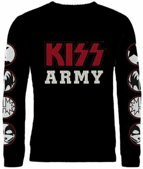 Pulóver Kiss Pulóver Army Fekete XL - 1