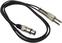 Cablu Patch, cablu adaptor Bespeco BT2700F Negru 1,5 m Drept - Drept