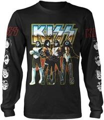Kiss Love Gun Chrome Long Sleeve Shirt Black