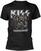 T-Shirt Kiss Retro Destroyer L