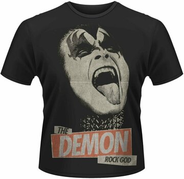 T-Shirt Kiss Rock God Black M T-Shirt - 1