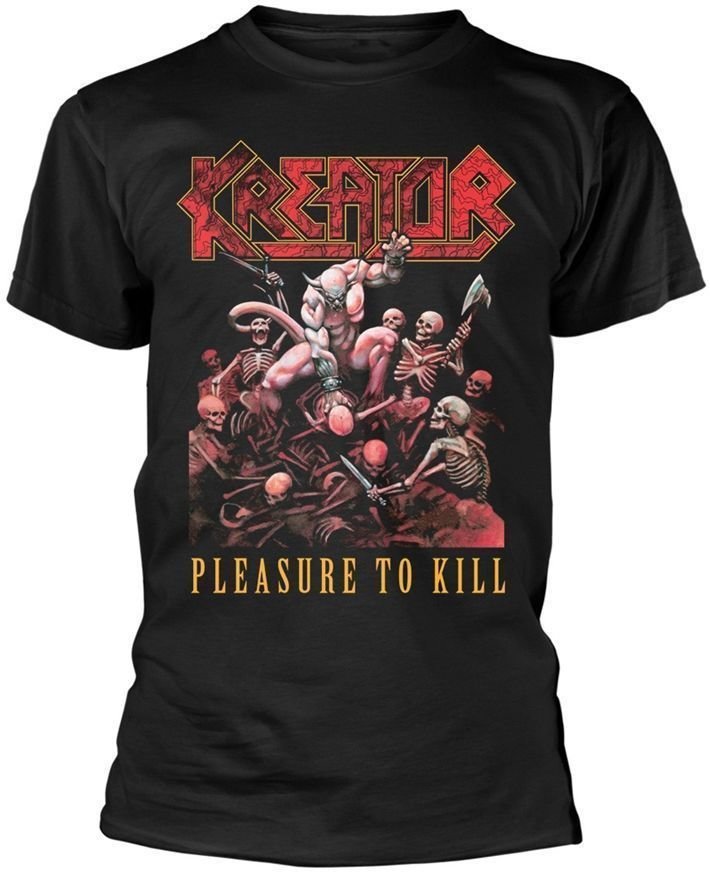 Koszulka Kreator Koszulka Pleasure To Kill Męski Black M