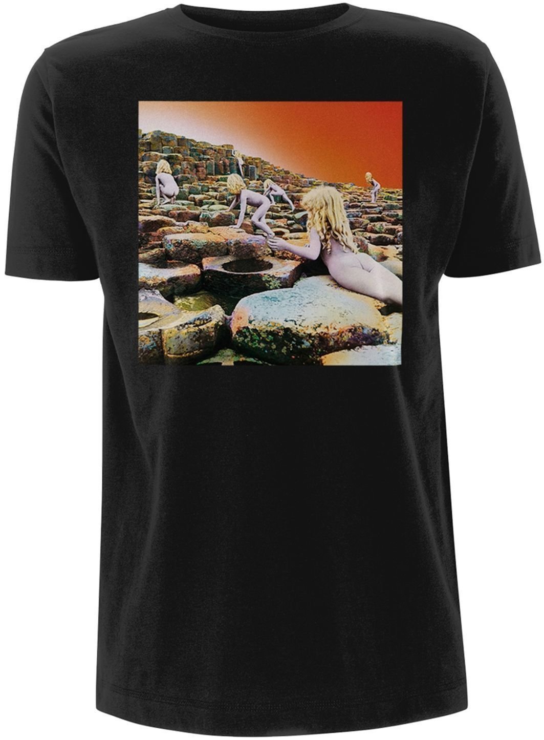 Shirt Led Zeppelin Shirt Hoth Album Cover Heren Black S