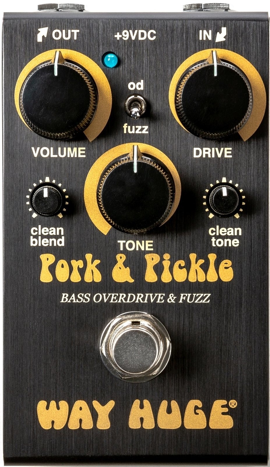 Bassguitar Effects Pedal Dunlop Way Huge Smalls Pork & Pickle Bass Overdrive