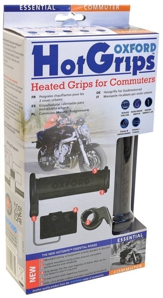 Motorcycle Other Equipment Oxford Hotgrips Essential Commuter