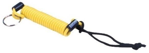 Motorcycle Lock Oxford Minder Cable Yellow Motorcycle Lock