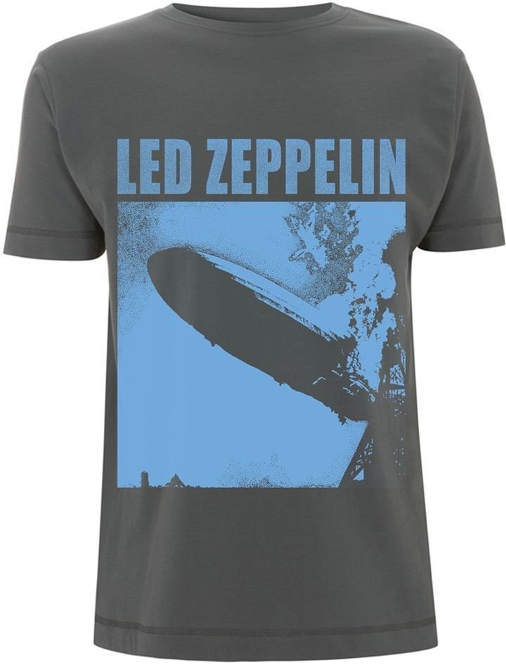 Skjorte Led Zeppelin Skjorte Led Zeppelin LZ1 Grey M