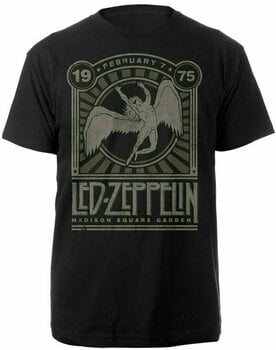 T-shirt Led Zeppelin T-shirt Madison Square Garden 1975 Homme Black S - 1