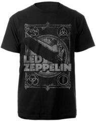 T-Shirt Led Zeppelin T-Shirt Vintage Print LZ1 Male Black 2XL