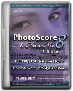 Software de notación musical AVID PhotoScore Ultimate 8 - 1