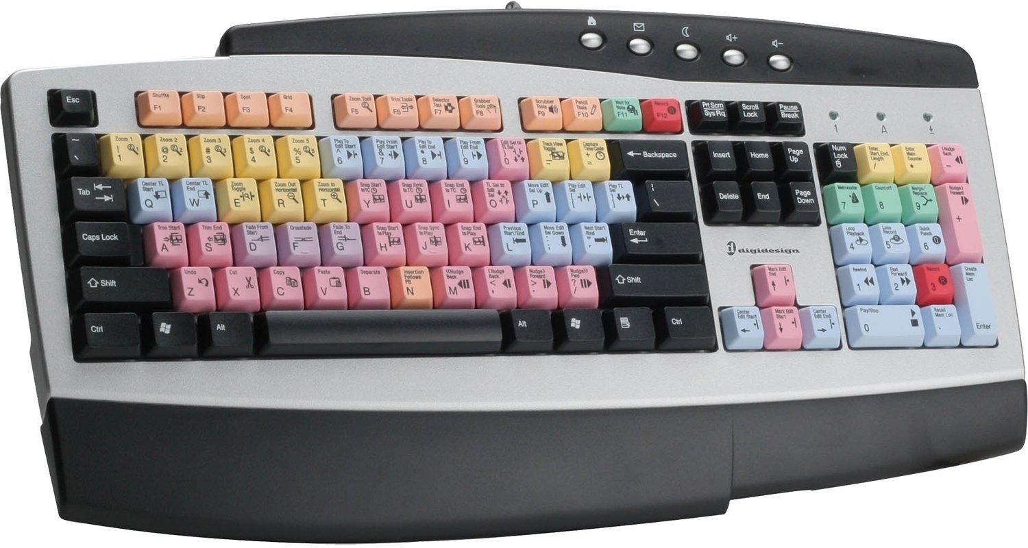 MIDI kontroler, MIDI ovladač AVID Pro Tools Custom Keyboard Win