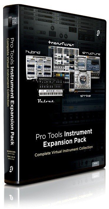Software de estudio AVID Pro Tools Instrument Expansion Pack