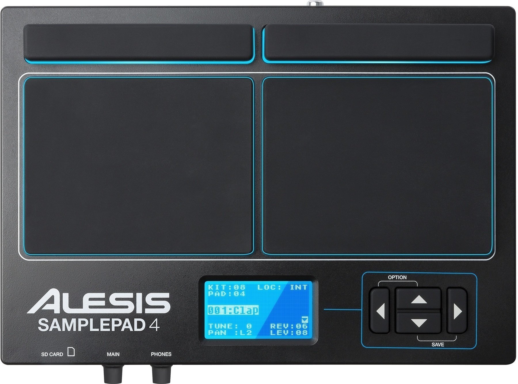 Pad de batterie électronique Alesis SamplePad 4